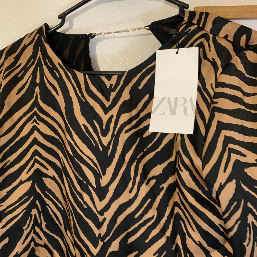 Zara Zebra Print Size medium